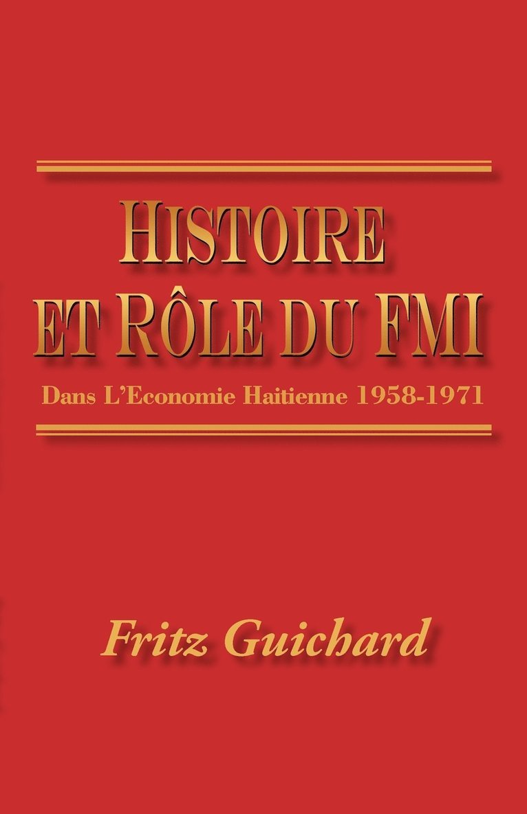 Histoire Et Role Du Fmi 1