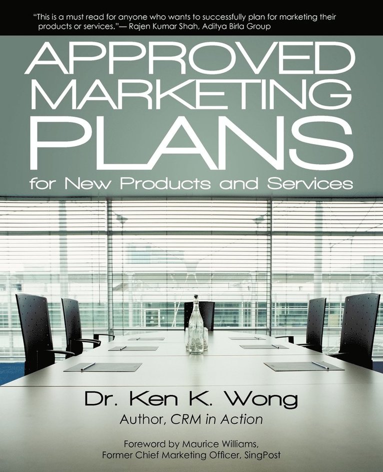 Approved Marketing Plans for New Products and Services 1