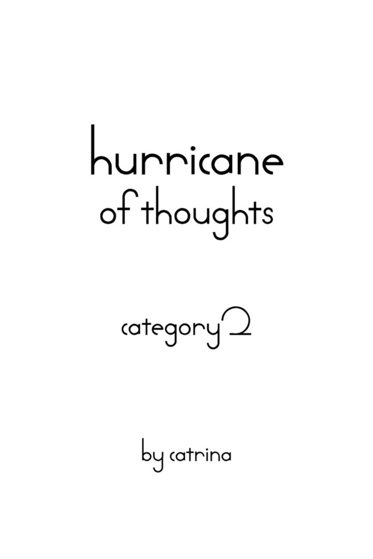 hurricane of thoughts 1