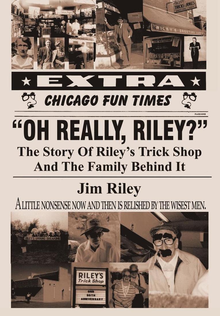 Jim Riley - Oh Really, Riley?, Inbunden
