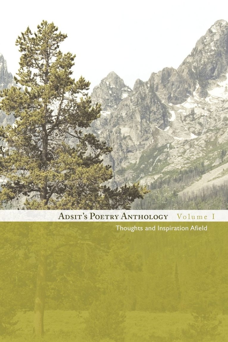 Adsit's Poetry Anthology, Volume I 1