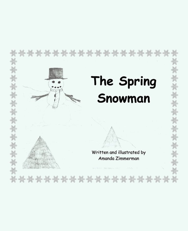 Spring Snowman 1
