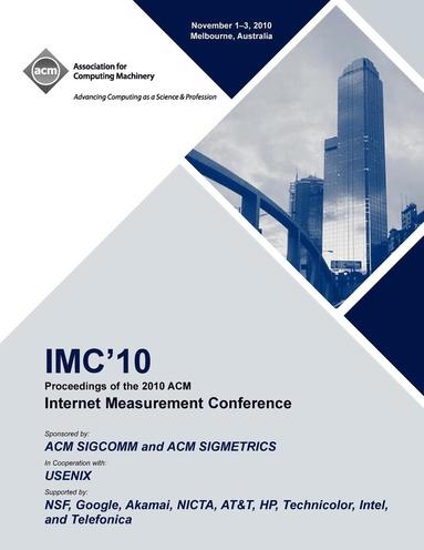 bokomslag IMC 10 Proceedings of the 2010 ACM Internet Measurement Conference