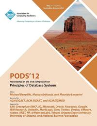 bokomslag PODS 12 Proceedings of the 31st Symposium on Principles of Database Systems