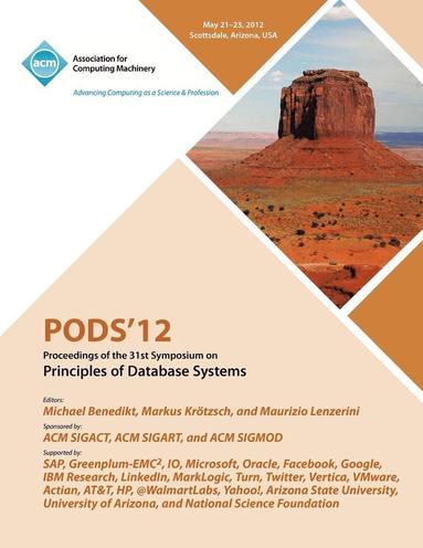 bokomslag PODS 12 Proceedings of the 31st Symposium on Principles of Database Systems