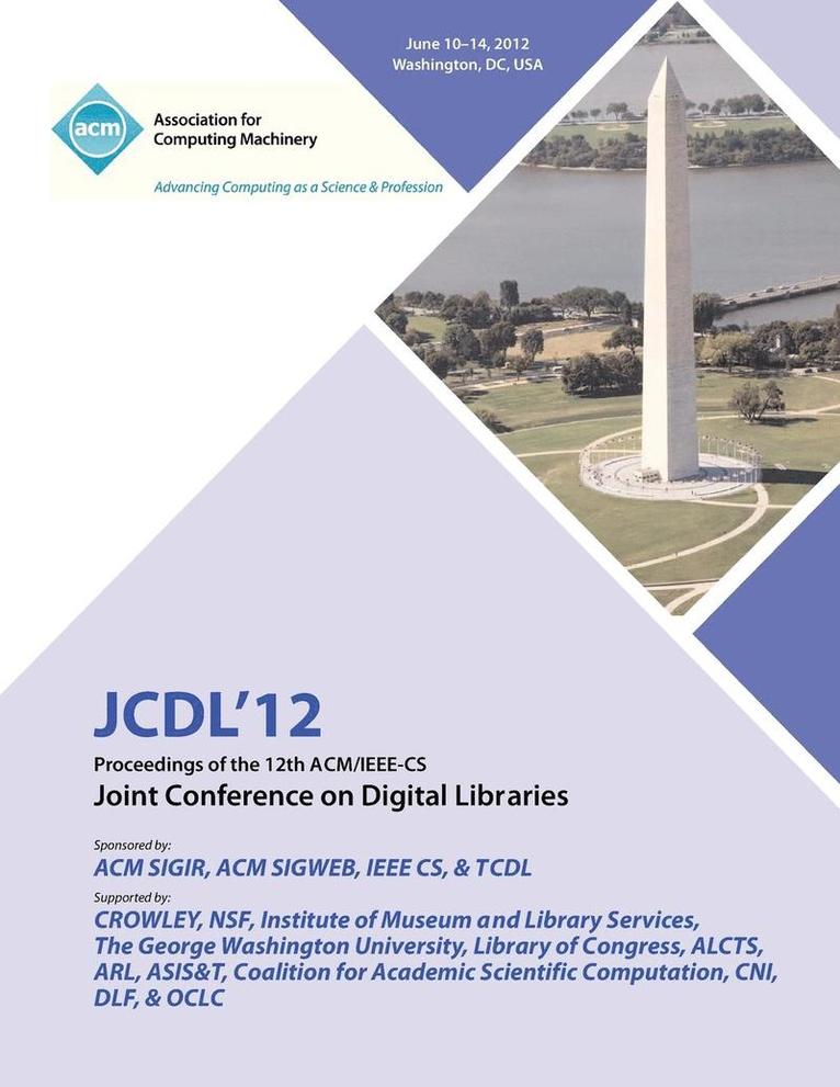 JCDL 12 Proceedings of the 12th ACM/IEEE-CS Joint Conference on Digital Libraries 1