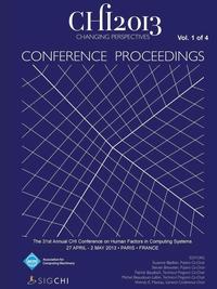 bokomslag Chi 13 Proceedings of the 31st Annual Chi Conference on Human Factors in Computing Systems V1