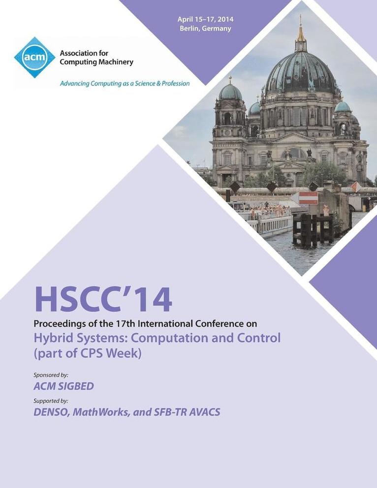 HSCC 14 17th International Conference on Hybrid Systems Computation and Control 1