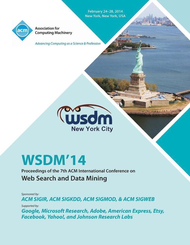Wsdm 14 7th ACM Conference on Web Search and Data Mining 1