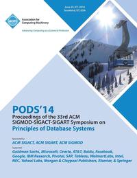 bokomslag Pods 14 Proceedings of 33rd ACM Sigmod Sigact Sigart Symposium on Principles of Database Systems