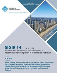 bokomslag SIGIR 14 V1 37th Annual ACM SIGIR Conference on Information Retrieval