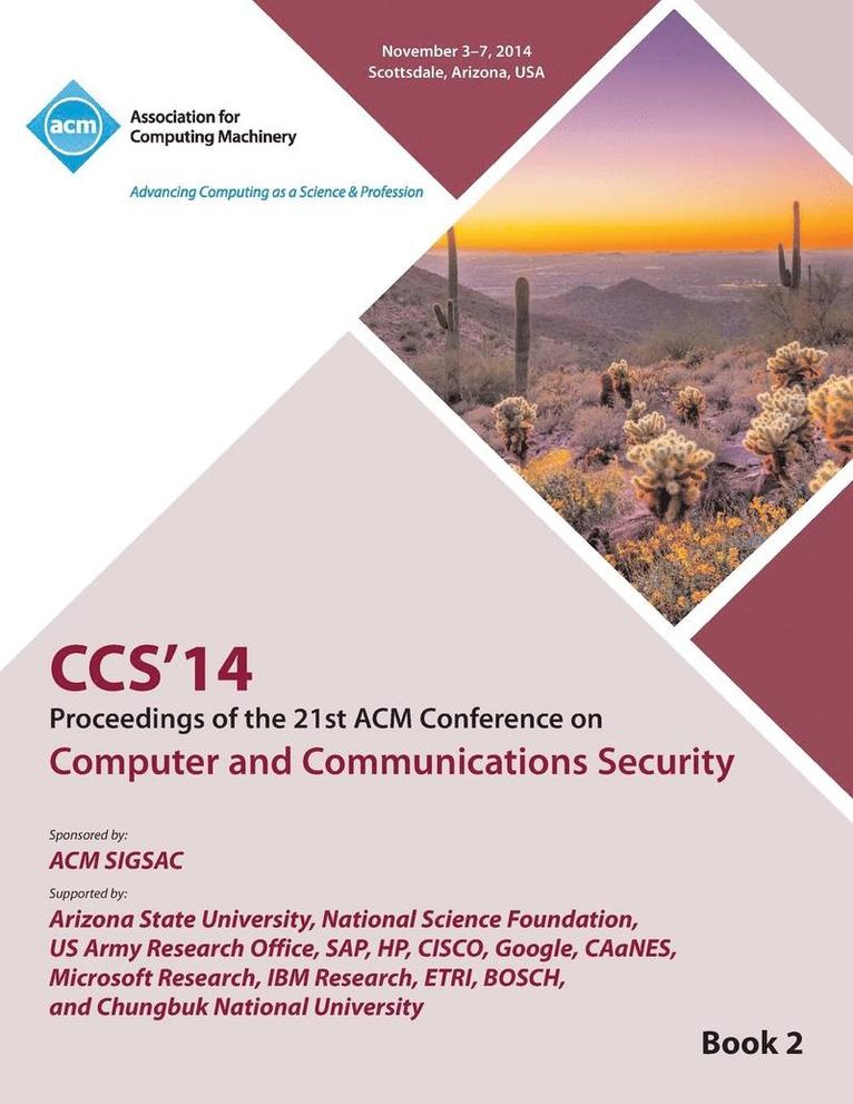 CCS 14 21st ACM Conference on Computer and Communications Security V2 1