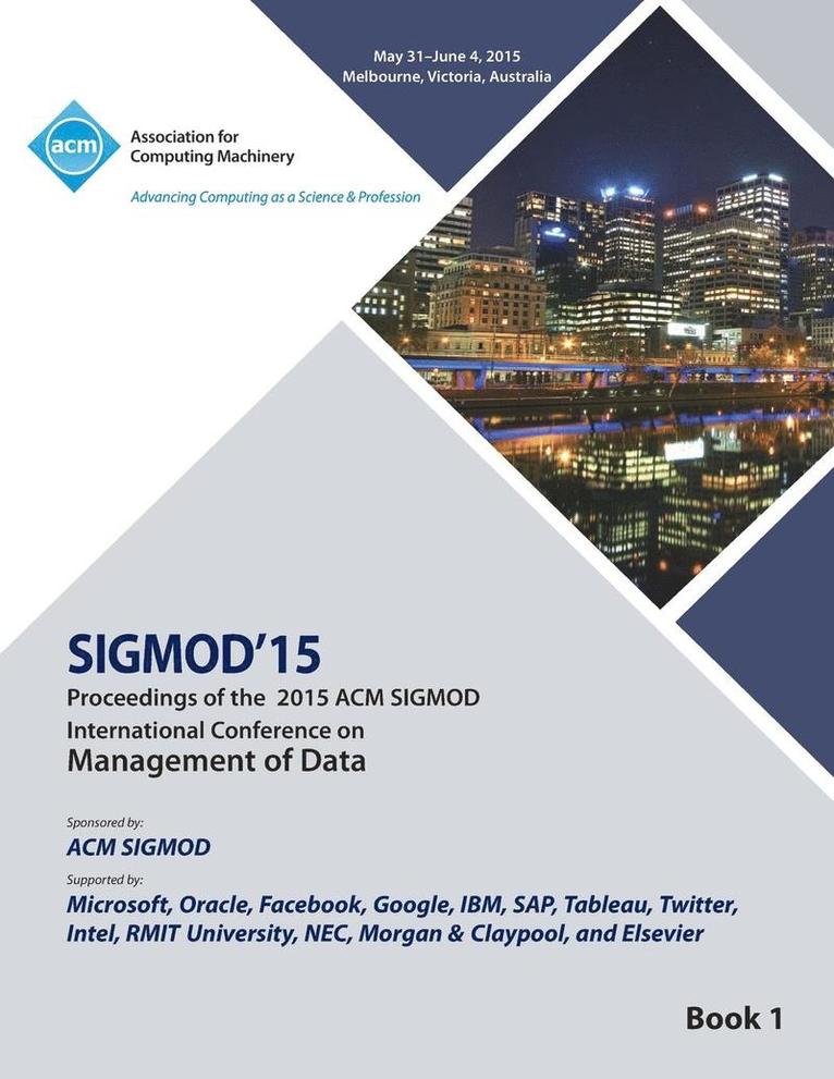 SIGMOD 15 International Conference on Management of Data V1 1