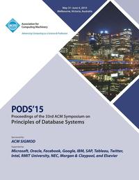 bokomslag PODS 15 33rd ACM Symposium on Principles of Data Management