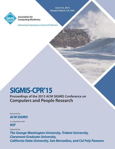 bokomslag SIGMIS CPR 15 Computer and People Research