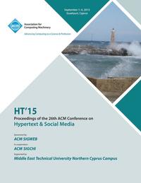 bokomslag HT 15 26th ACM Conference on Hypertext and Social Media