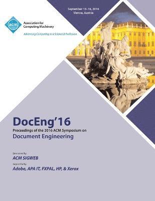 DocEng 16 ACM Symposium on Document Engineering 1