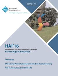 bokomslag HAI 16 4th International Conference on Human Agent Interaction
