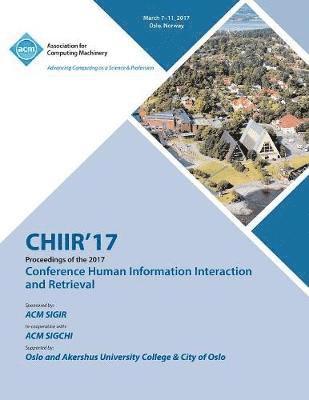 bokomslag CHIIR 17 Conference on Human Information Interaction and Retrieval