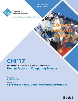 Chi 17 Chi Conference Committee - CHI 17 CHI Conference on Human Factors in Computing Systems Vol 9, Häftad