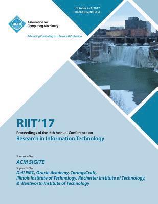 Riit 2017 Conference Committee, RIIT 2017 Conference Committee, - Riit 2017, Häftad