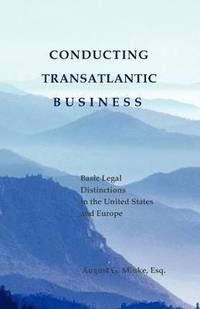 bokomslag Conducting Transatlantic Business