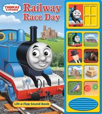 bokomslag Thomas & Friends: Railway Race Day Lift-a-Flap Sound Book