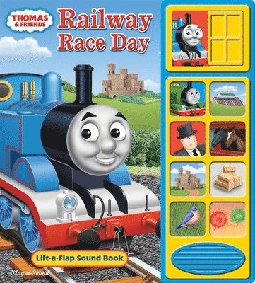 PI Kids, Pi Kids - Thomas & Friends: Railway Race Day Lift-a-Flap Sound Book, Kartonnage
