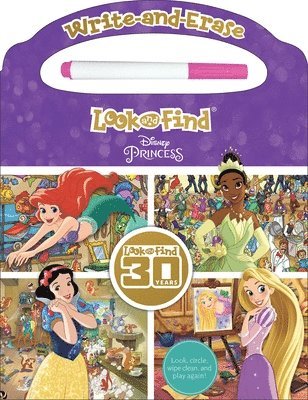 bokomslag Disney Princess: Write-And-Erase Look and Find