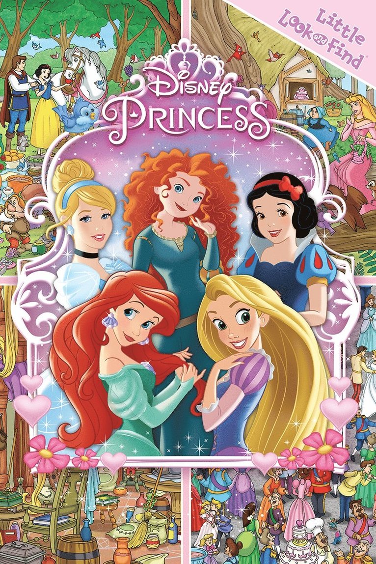 PI Kids - Disney Princess: First Look and Find, Inbunden