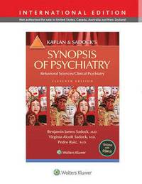 bokomslag Kaplan and Sadock's Synopsis of Psychiatry: Behavioral Science/Clinical Psychiatry