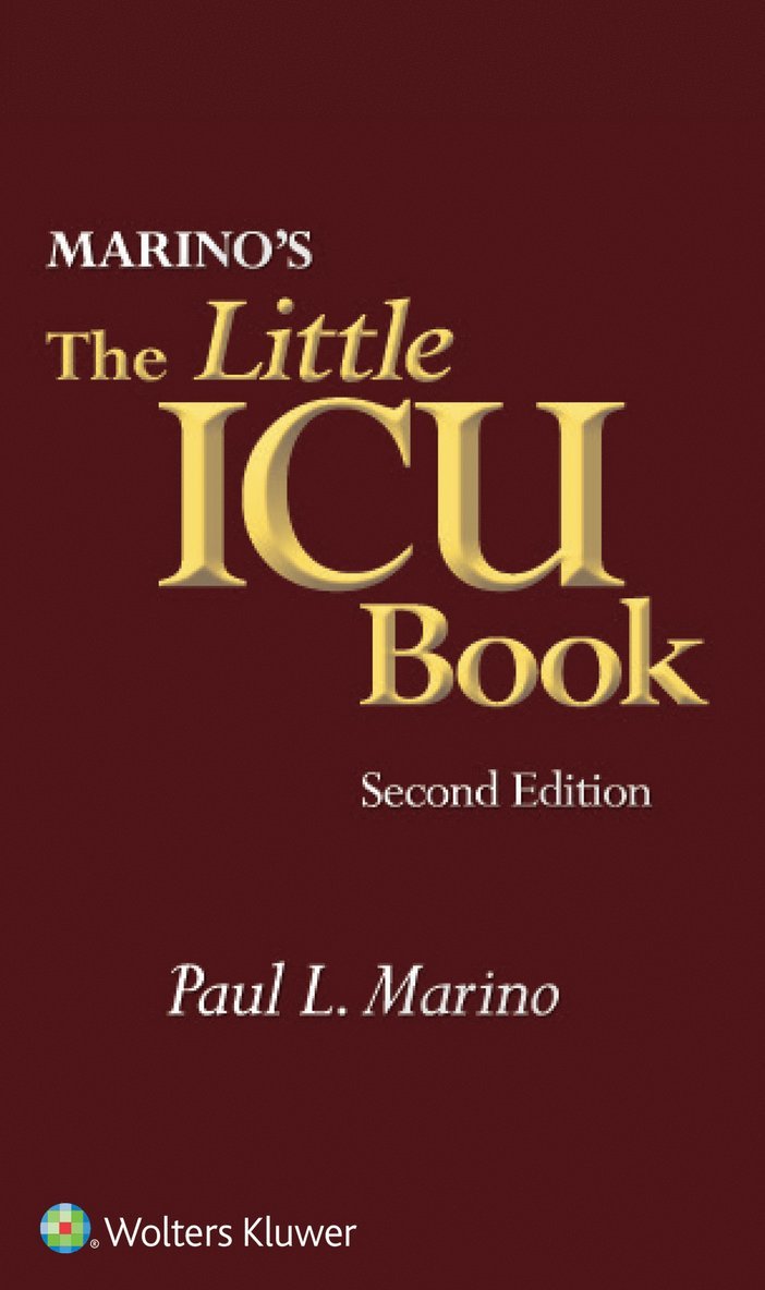 Paul L. Marino, Samuel M. Galvagno - Marino's The Little ICU Book, Häftad