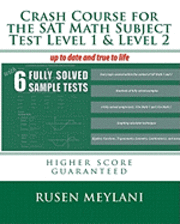 bokomslag Crash Course for the SAT Math Subject Test Level 1 & Level 2: higher score guaranteed