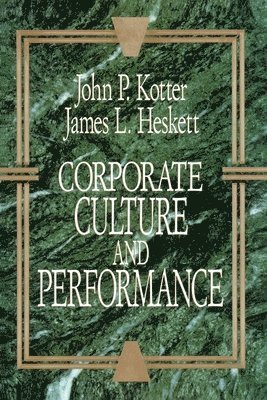 bokomslag Corporate Culture and Performance