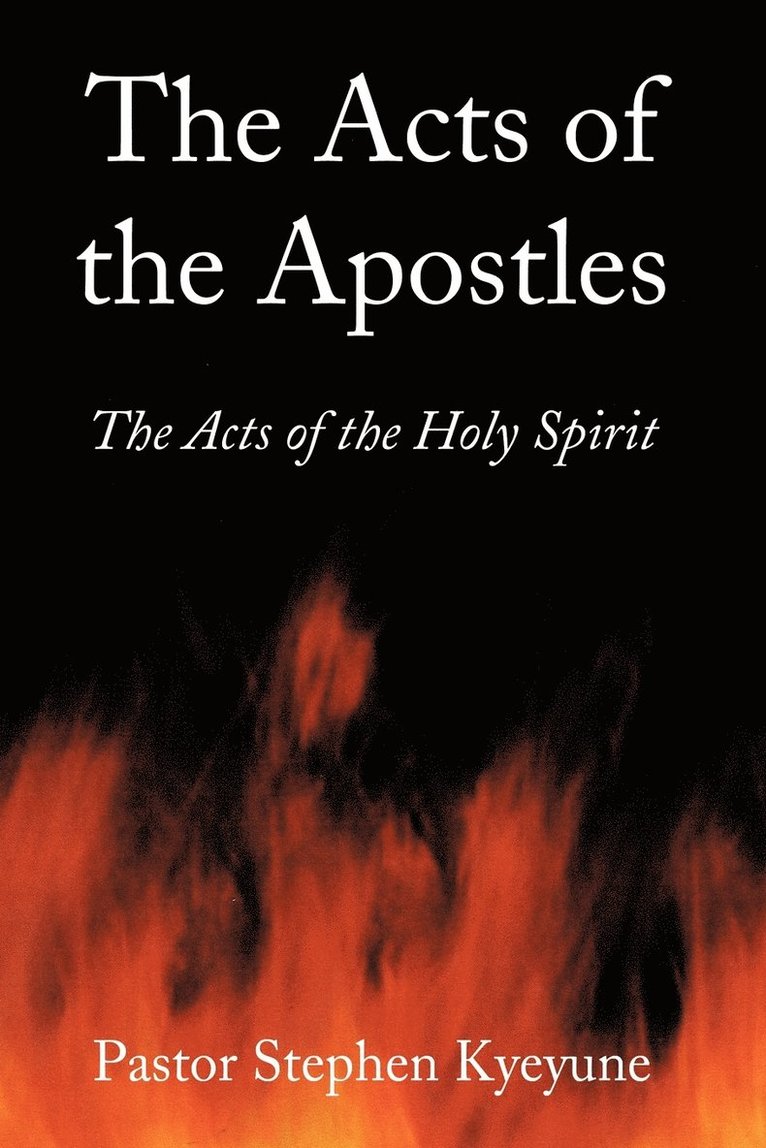 The Acts of the Apostles 1