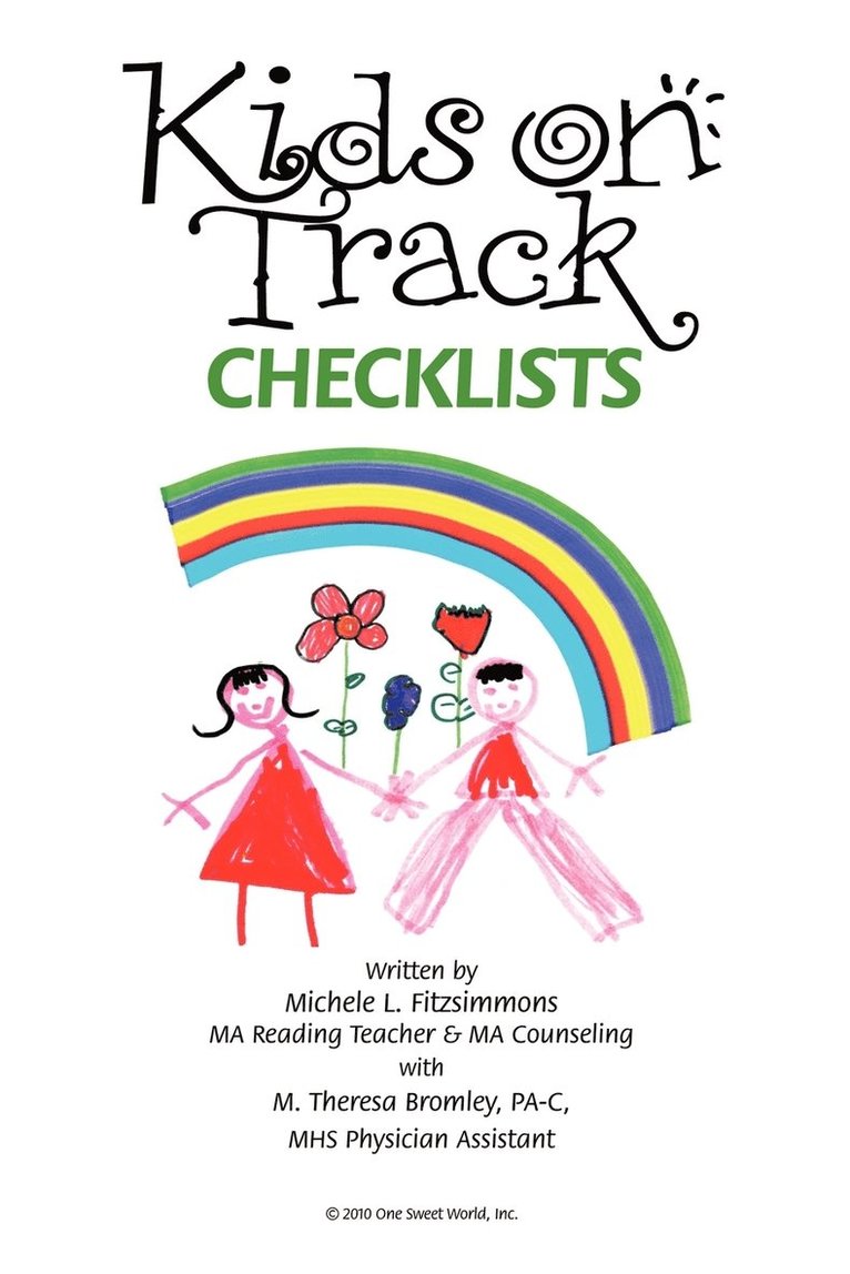 Kids on Track Checklists 1