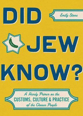 Did Jew Know? 1