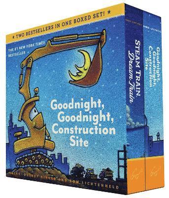 Goodnight, Goodnight, Construction Site and Steam Train, Dream Train Board Books Boxed Set 1