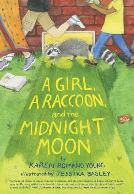bokomslag A Girl, a Raccoon, and the Midnight Moon: (Juvenile Fiction, Mystery, Young Reader Detective Story, Light Fantasy for Kids)