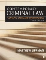 Matthew R. Lippman - CONTEMP CRIMINAL LAW 3/E, Häftad