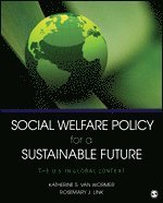 bokomslag Social Welfare Policy for a Sustainable Future