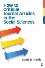 How to Critique Journal Articles in the Social Sciences 1