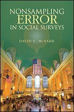 David E. McNabb - Nonsampling Error in Social Surveys, Häftad