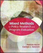 bokomslag Mixed Methods for Policy Research and Program Evaluation