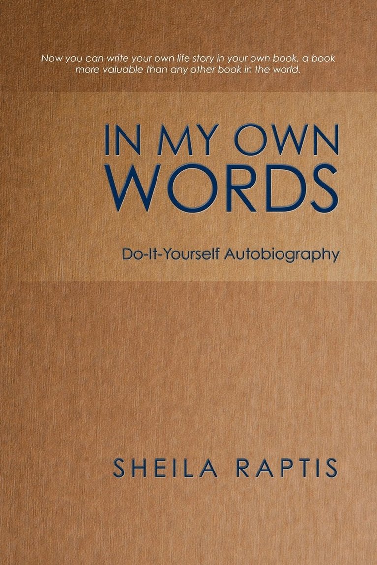 In My Own Words 1