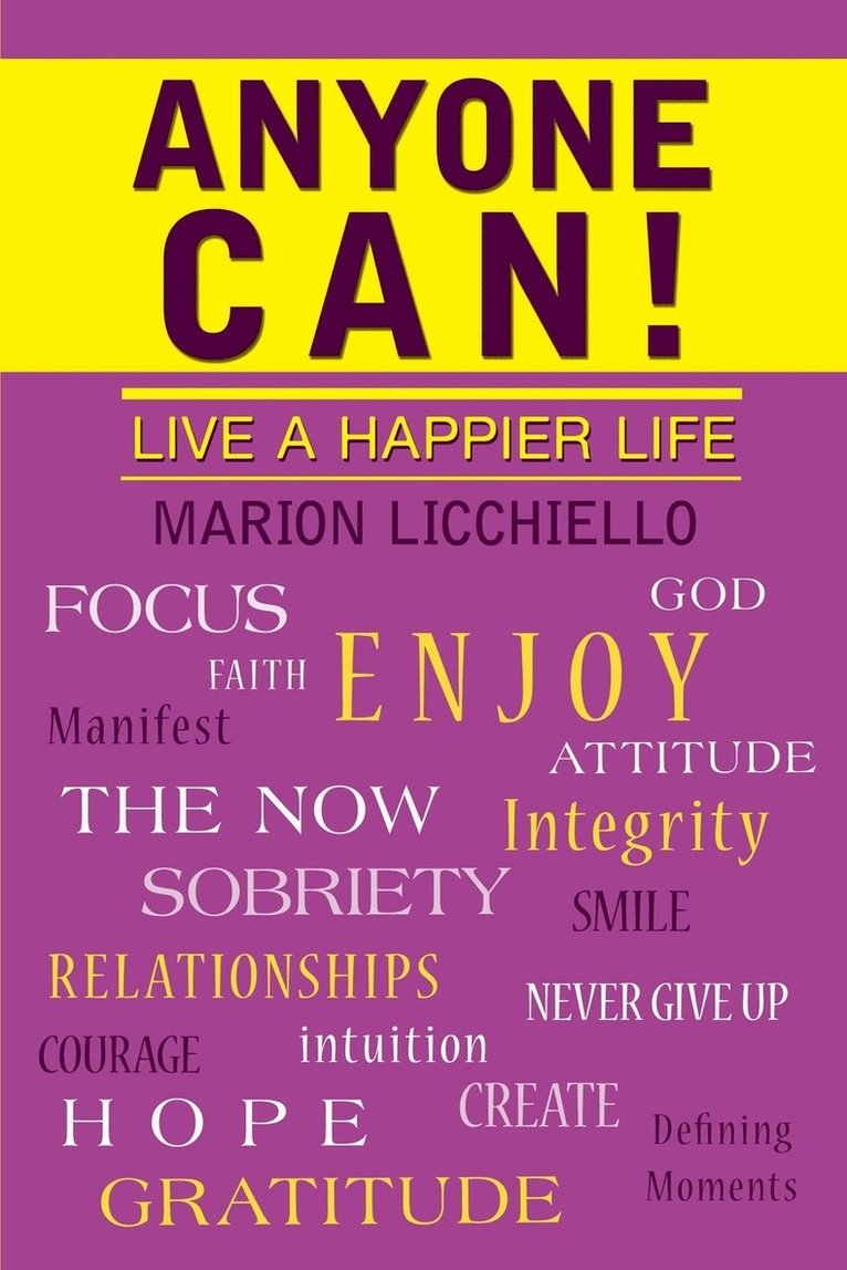Marion Licchiello - Anyone Can!, Häftad