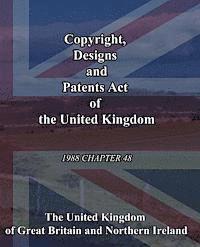 bokomslag Copyright, Designs and Patents Act of the United Kingdom: 1988 Chapter 48