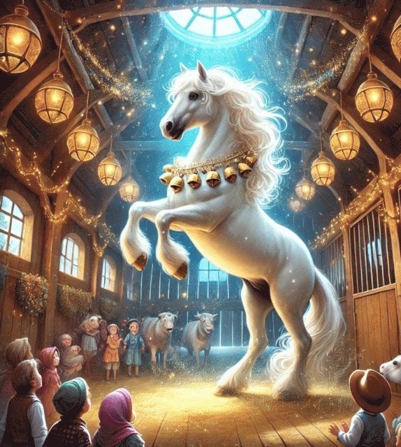 Charlie the Great White Horse and the story of the Magic Jingle Bells: Charlie the Horse 1