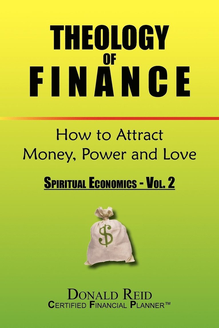 Theology of Finance 1