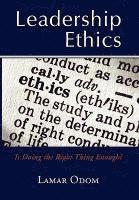 bokomslag Leadership Ethics